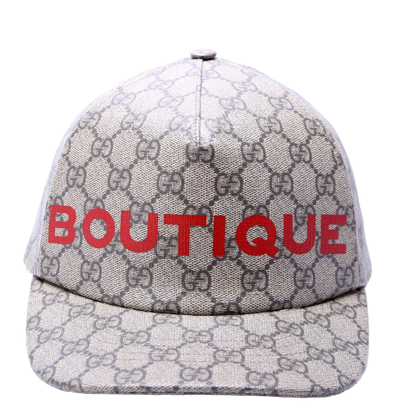 Gucci  GG Supreme 'Boutique' Baseball Hat XL Brown