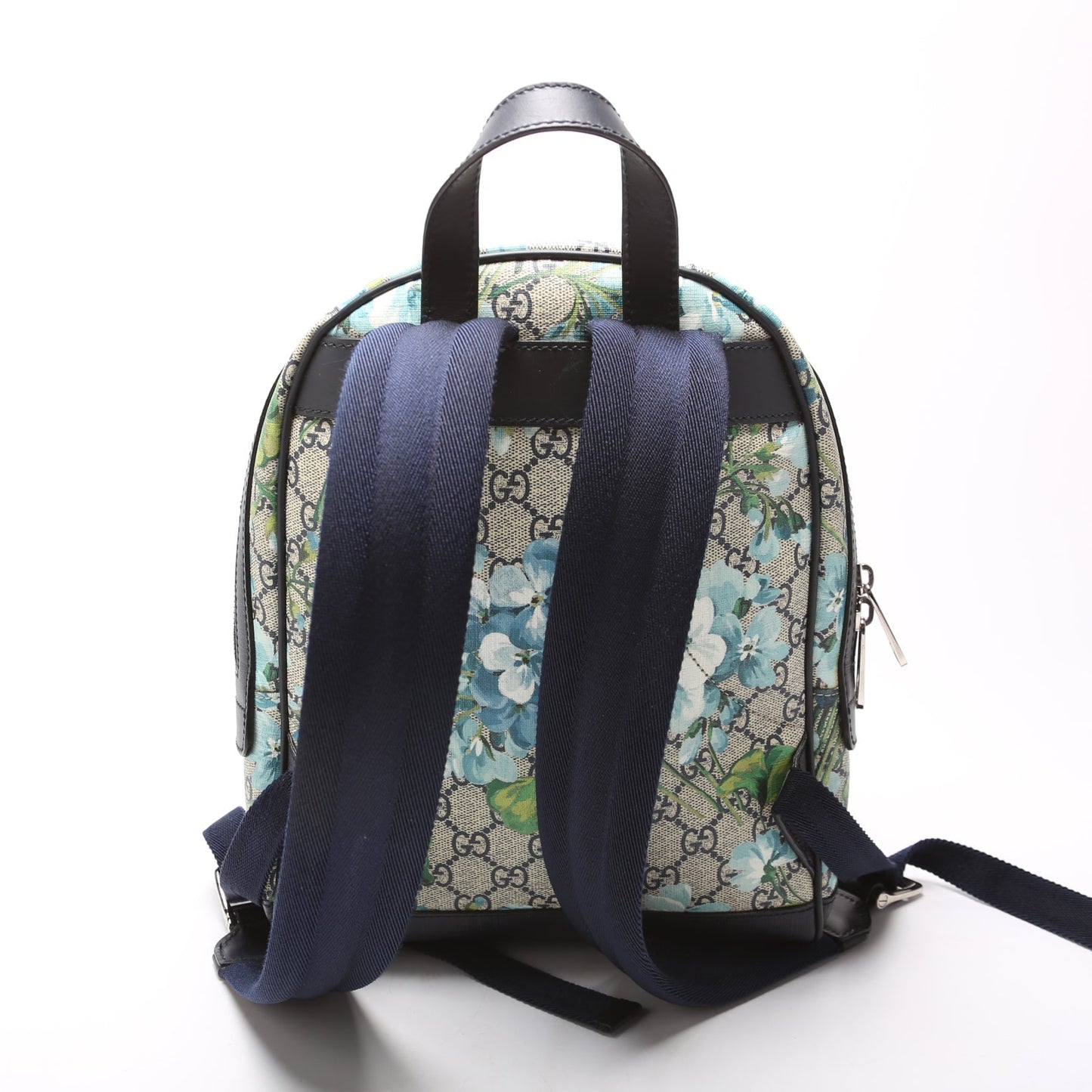 Gucci  GG Supreme Blooms Backpack Navy