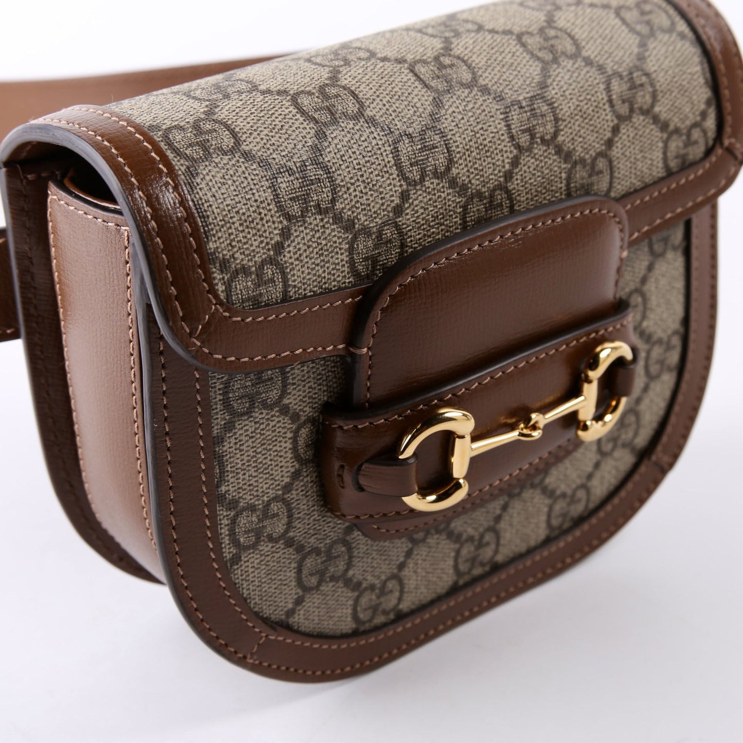 Gucci  GG Supreme  Horsebit Belt Bag