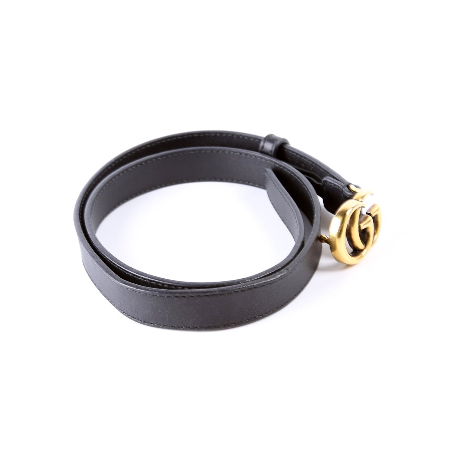 Gucci  GG Marmont Thin Belt Size / Black