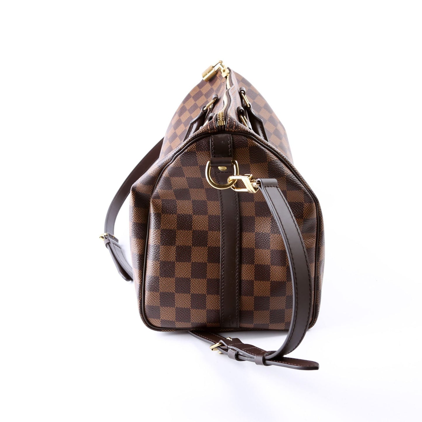 Louis Vuitton Speedy 35 with Strap Damier Ebene