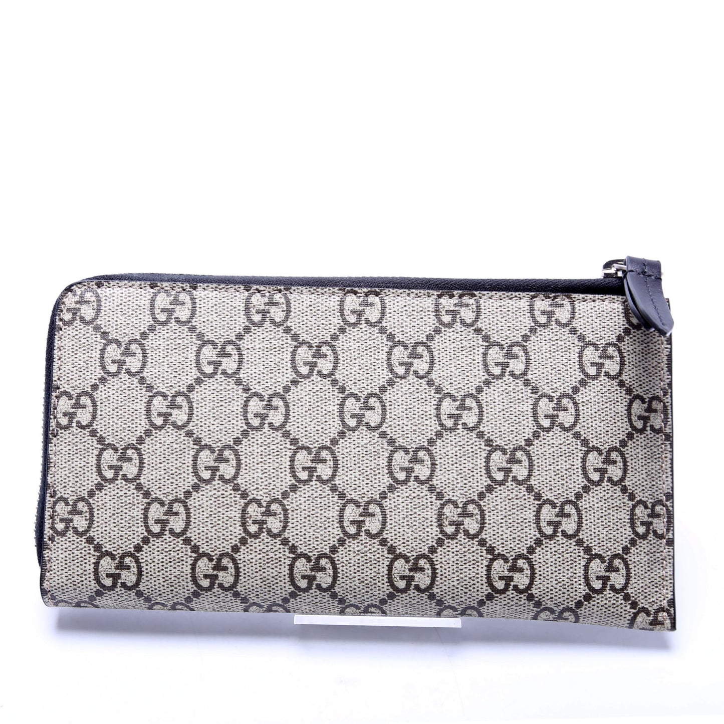 Gucci  GG Supreme Kingsnake L-Zip Wallet Black