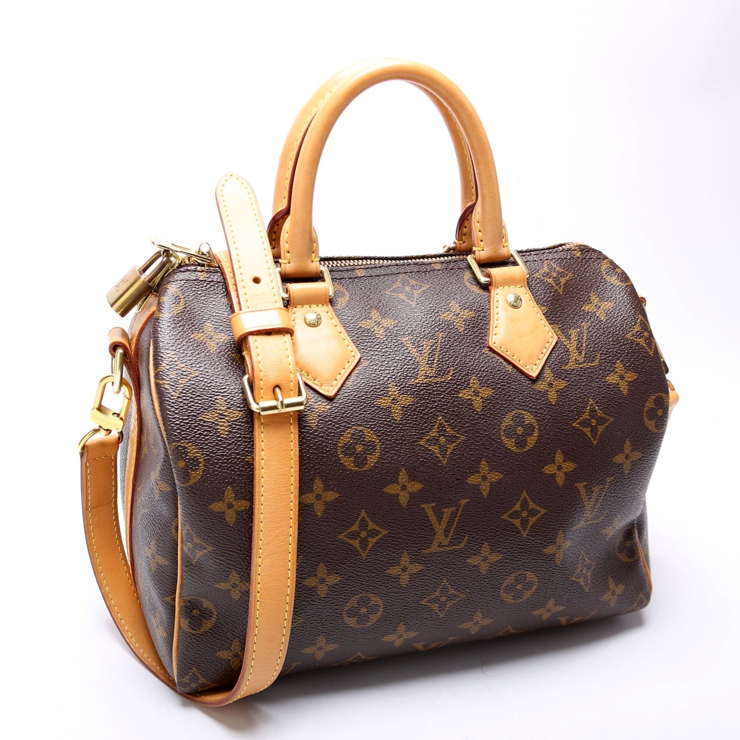 Louis Vuitton Speedy 25 W/Strap Monogram