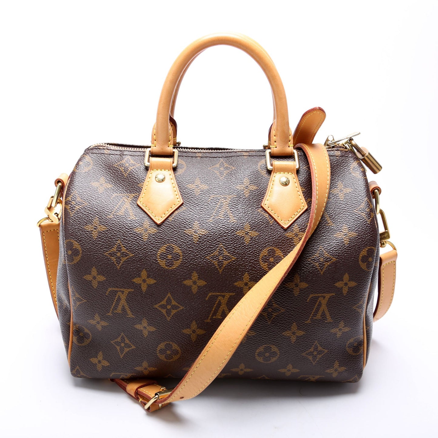 Louis Vuitton Speedy 25 W/Strap Monogram
