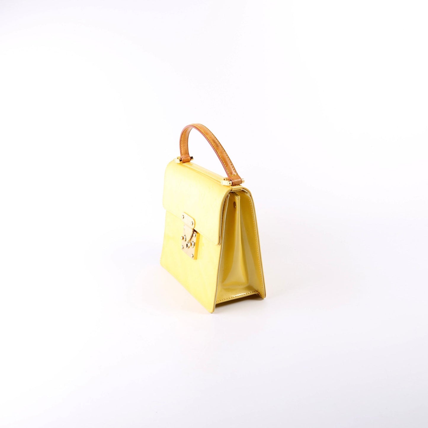 Louis Vuitton Spring Street Vernis Older Yellow