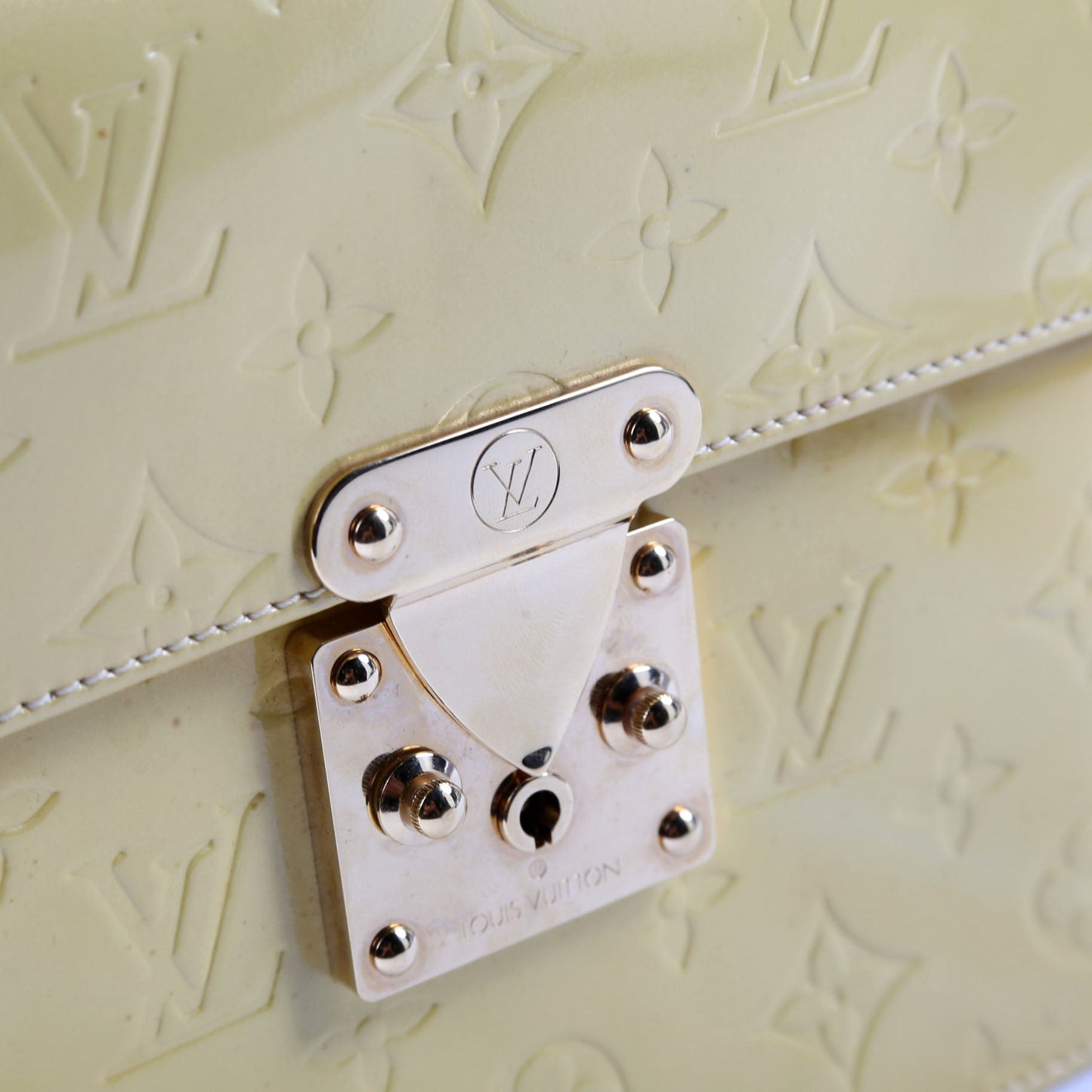Louis Vuitton Spring Street Vernis Older Yellow