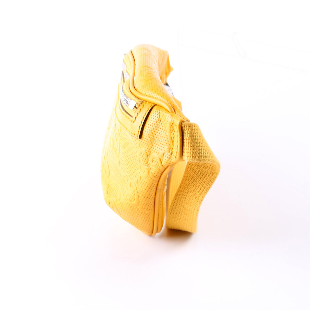 Gucci  GG Embossed Belt Bag Yellow