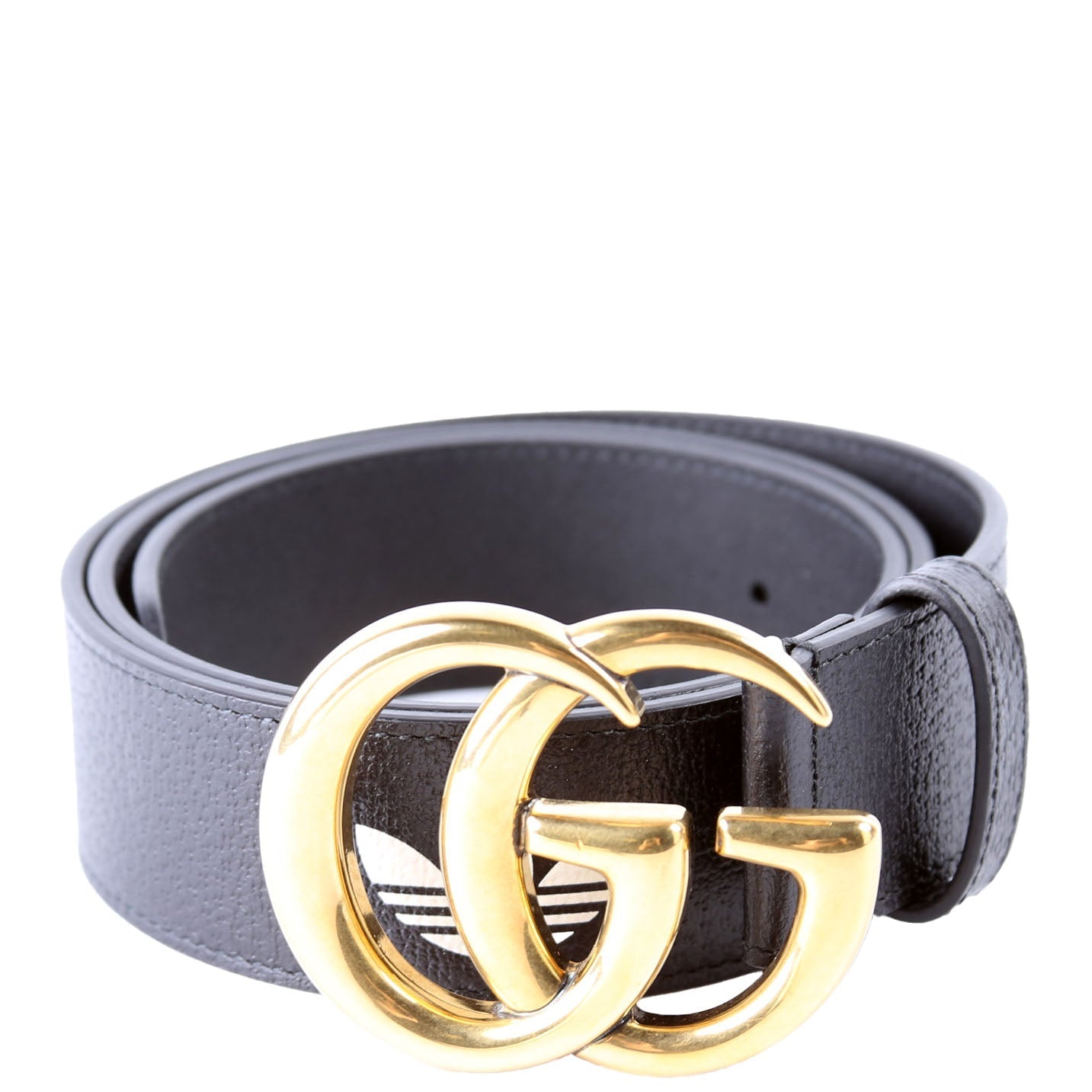 Gucci  X Adidas GG Marmont Belt Size  Black/White