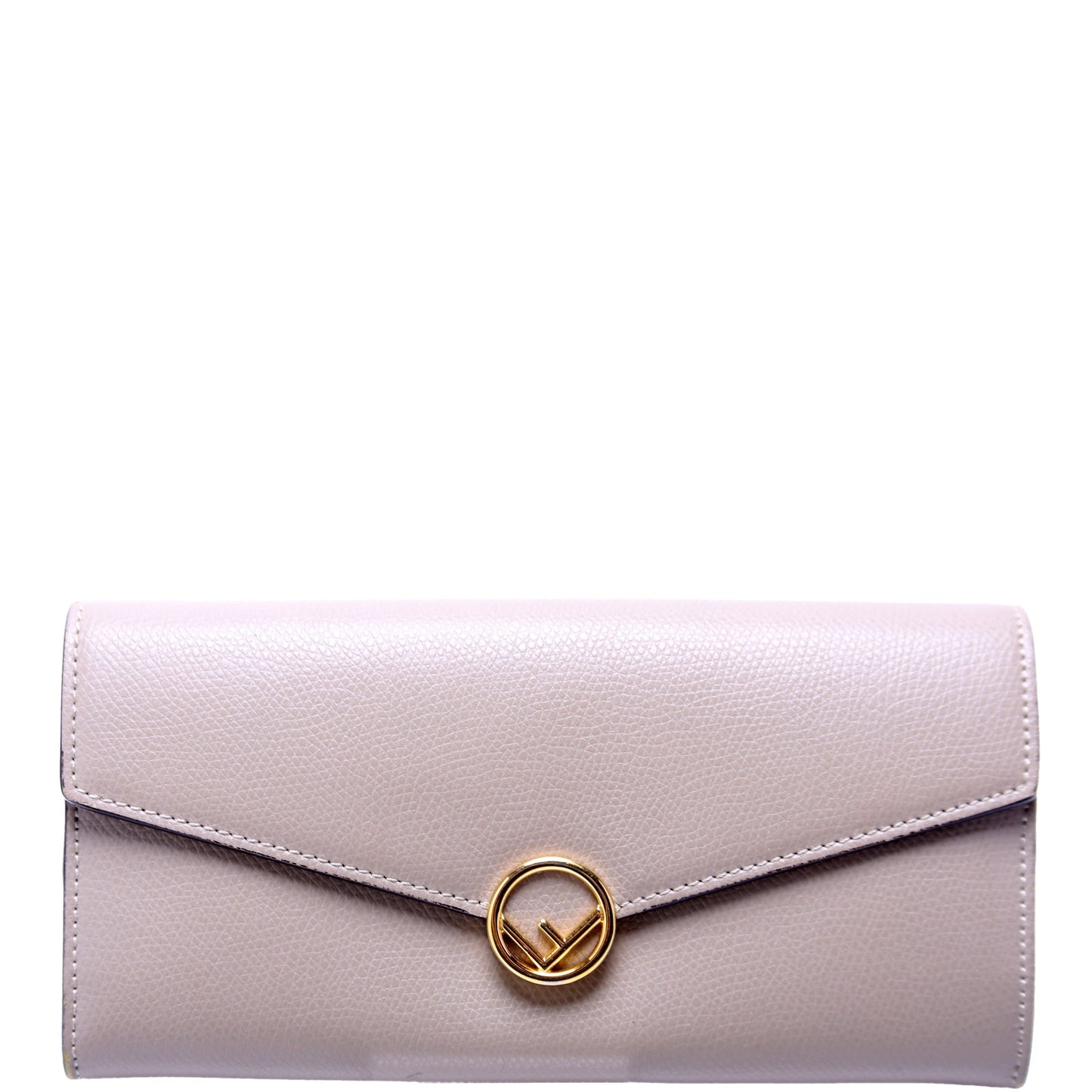 8M0251 F Is Fendi Flap Wallet Taupe