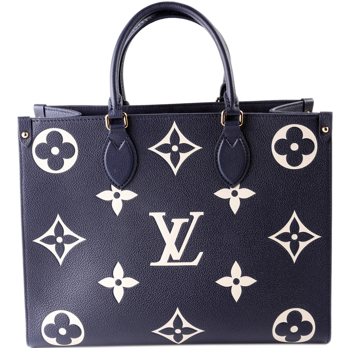 Louis Vuitton ONTHEGO MM Bicolor Empreinte Navy