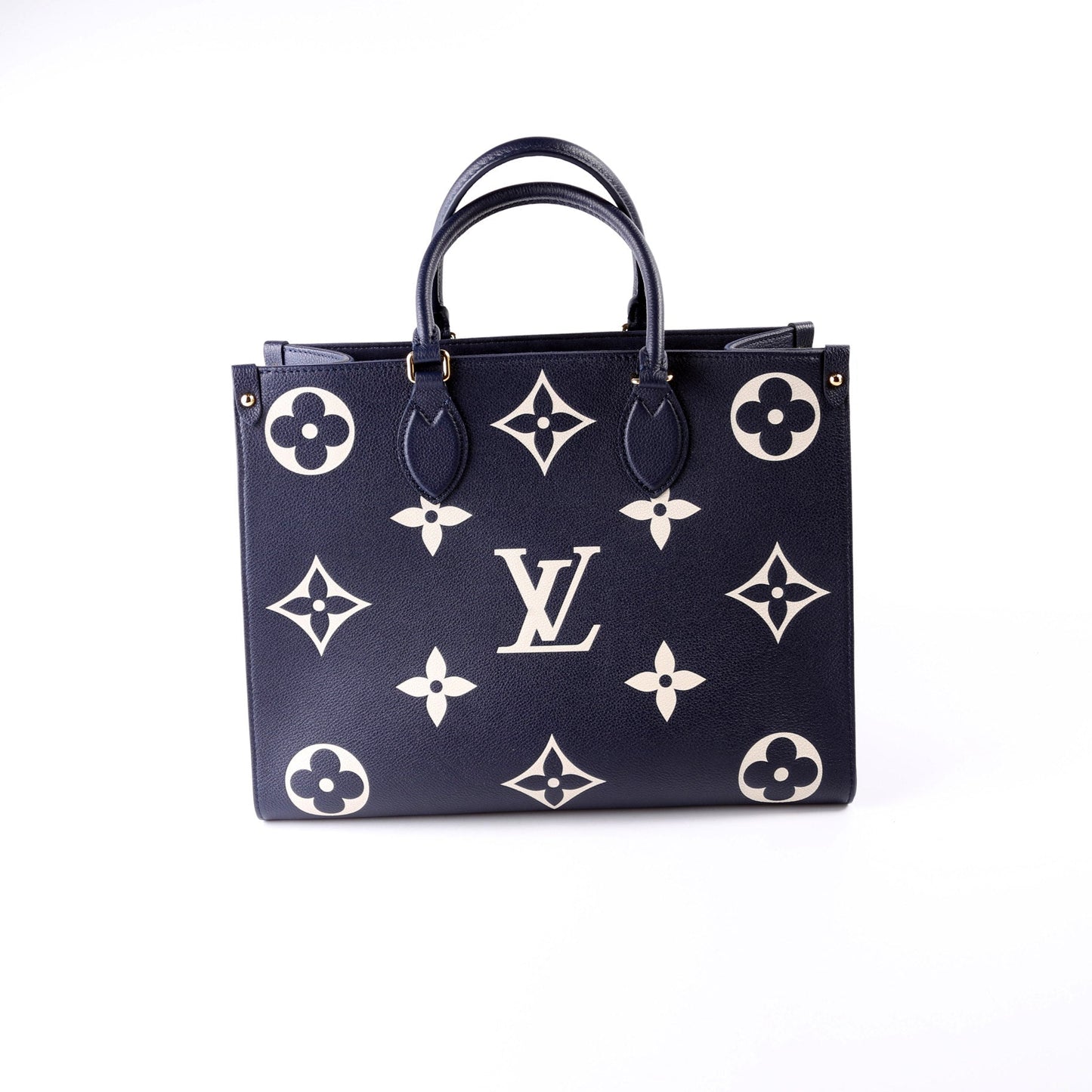 Louis Vuitton ONTHEGO MM Bicolor Empreinte Navy