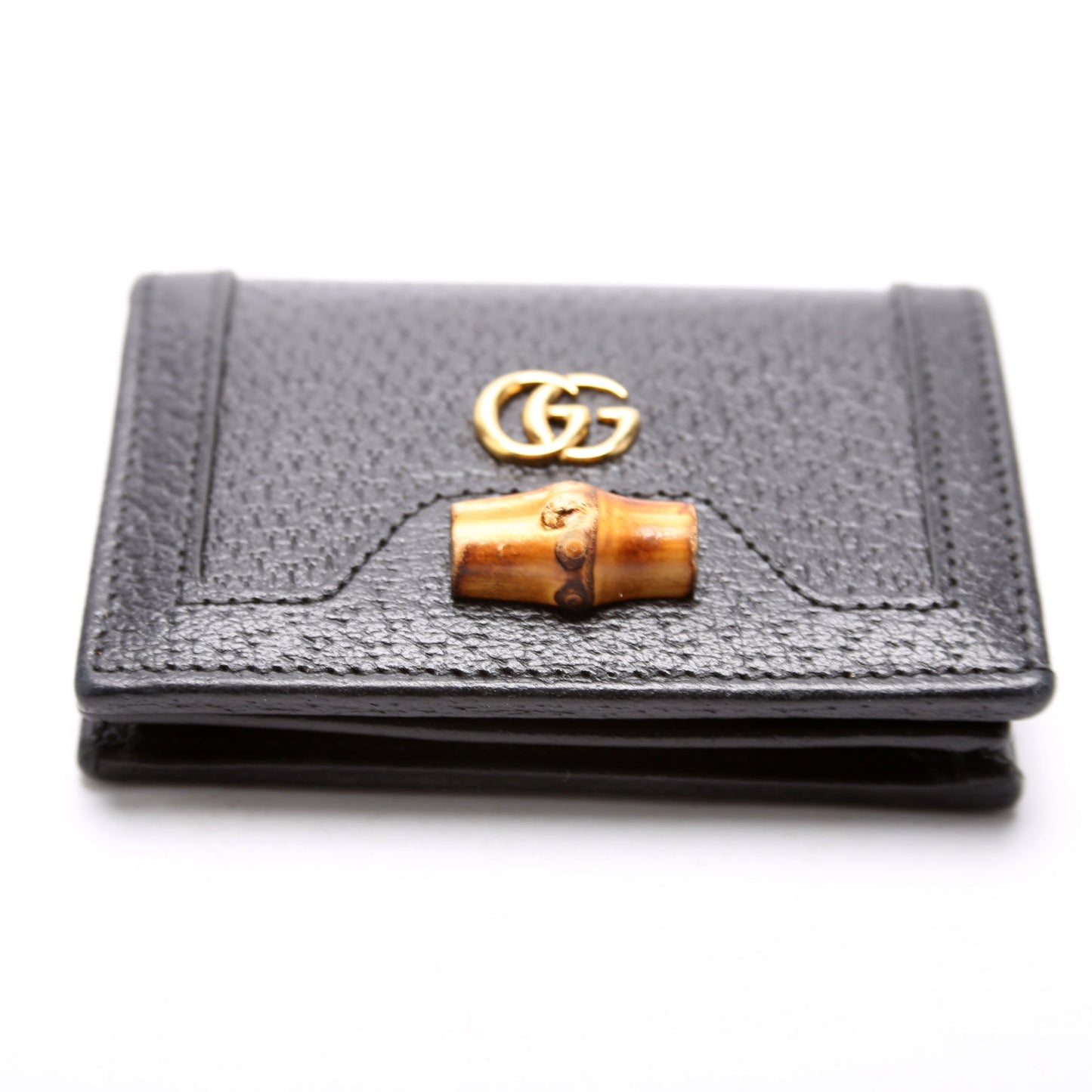 Gucci  Diana Card Case Wallet Black