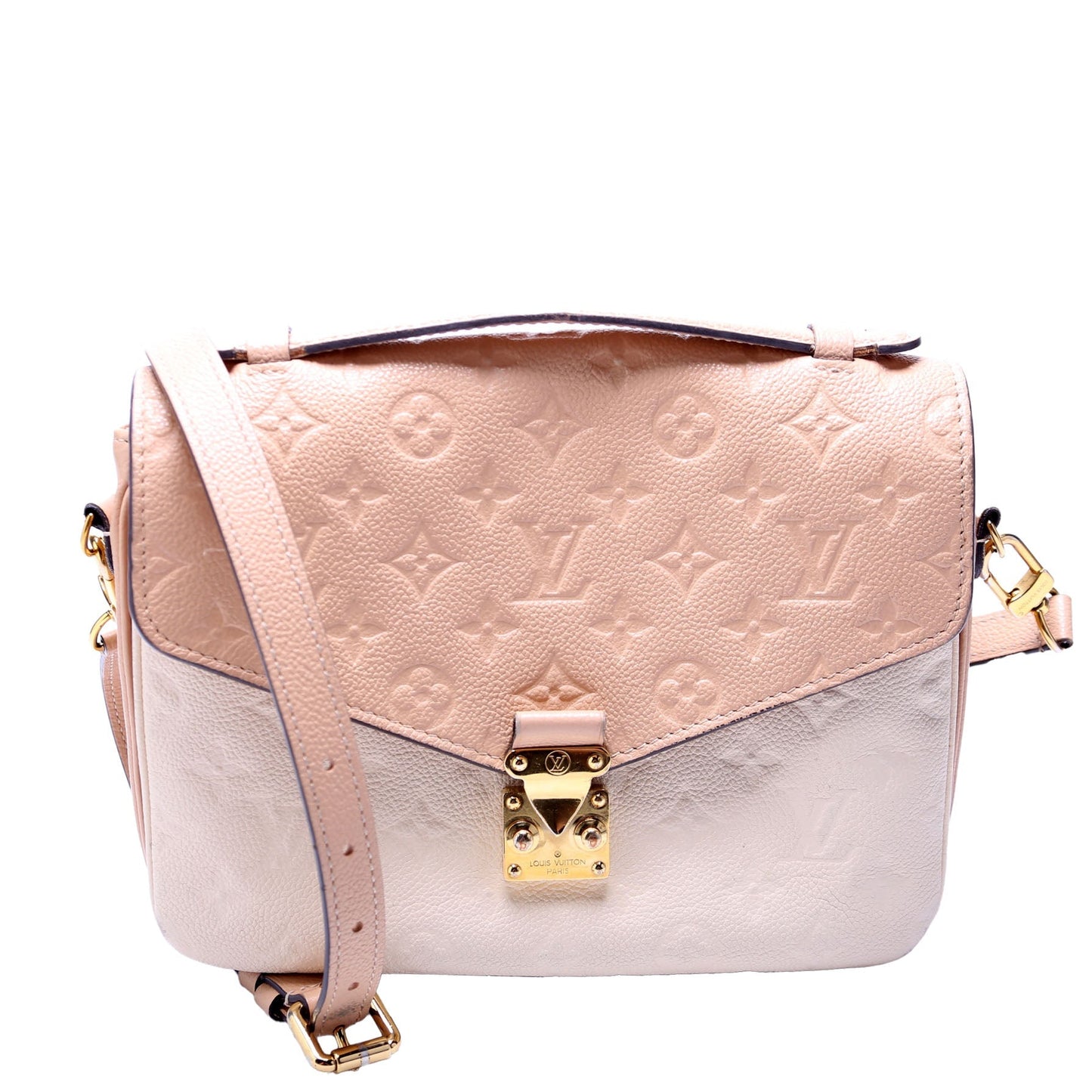 Louis Vuitton Pochette Metis Empreinte Tan