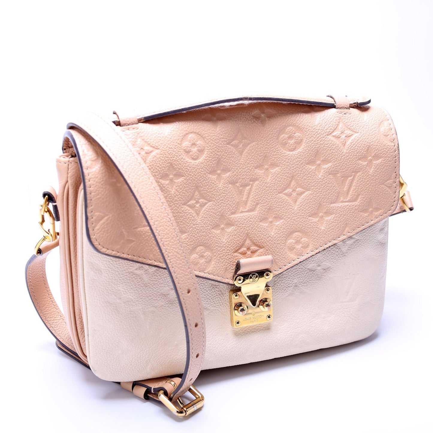 Louis Vuitton Pochette Metis Empreinte Tan