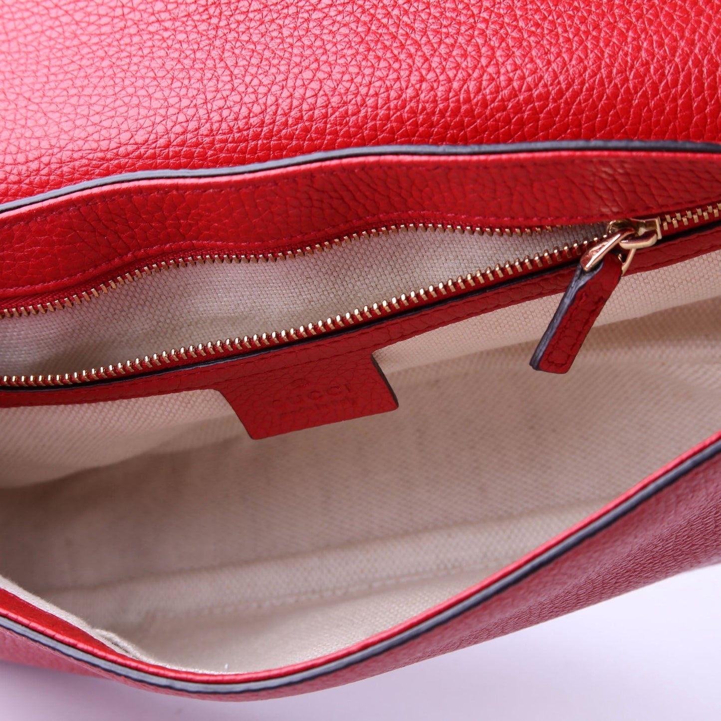 Gucci  Soho Chain Tassel Flap Red