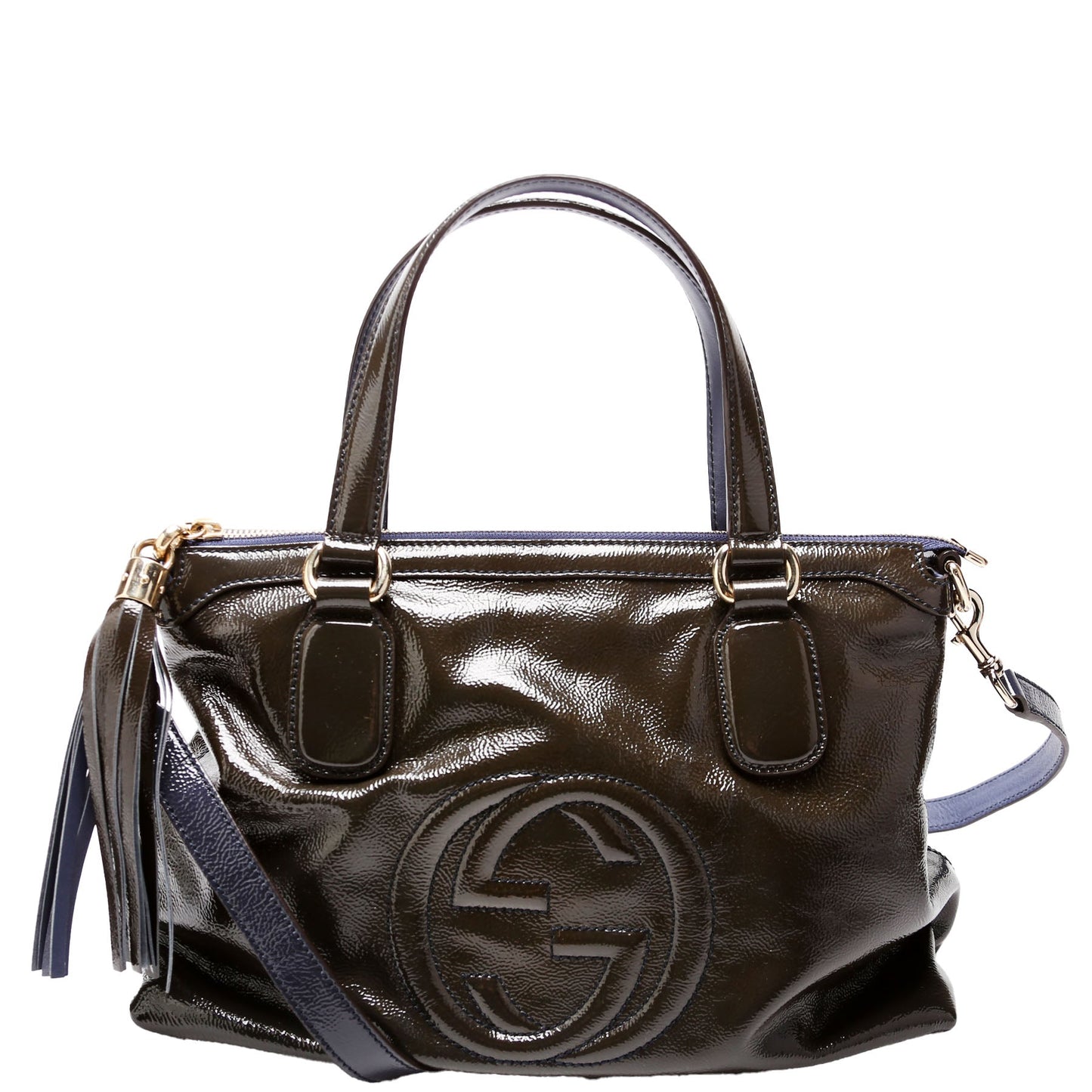 Gucci  Soho Small Top Handle Brown