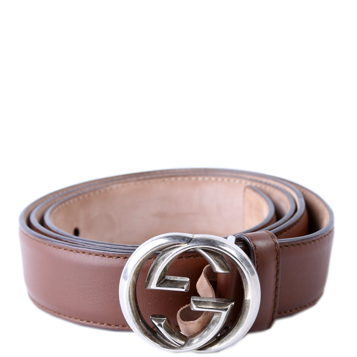 Gucci  Interlocking GG Thin Belt Size /