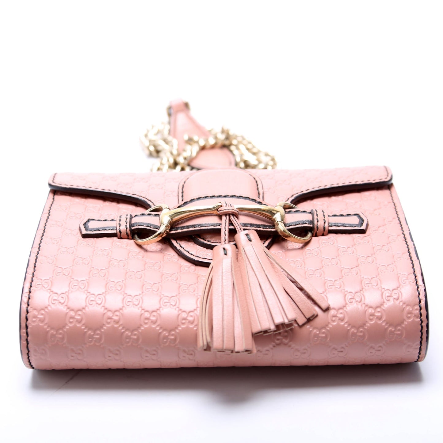 Gucci  Micro Guccissima Mini Emily Shoulder Pink