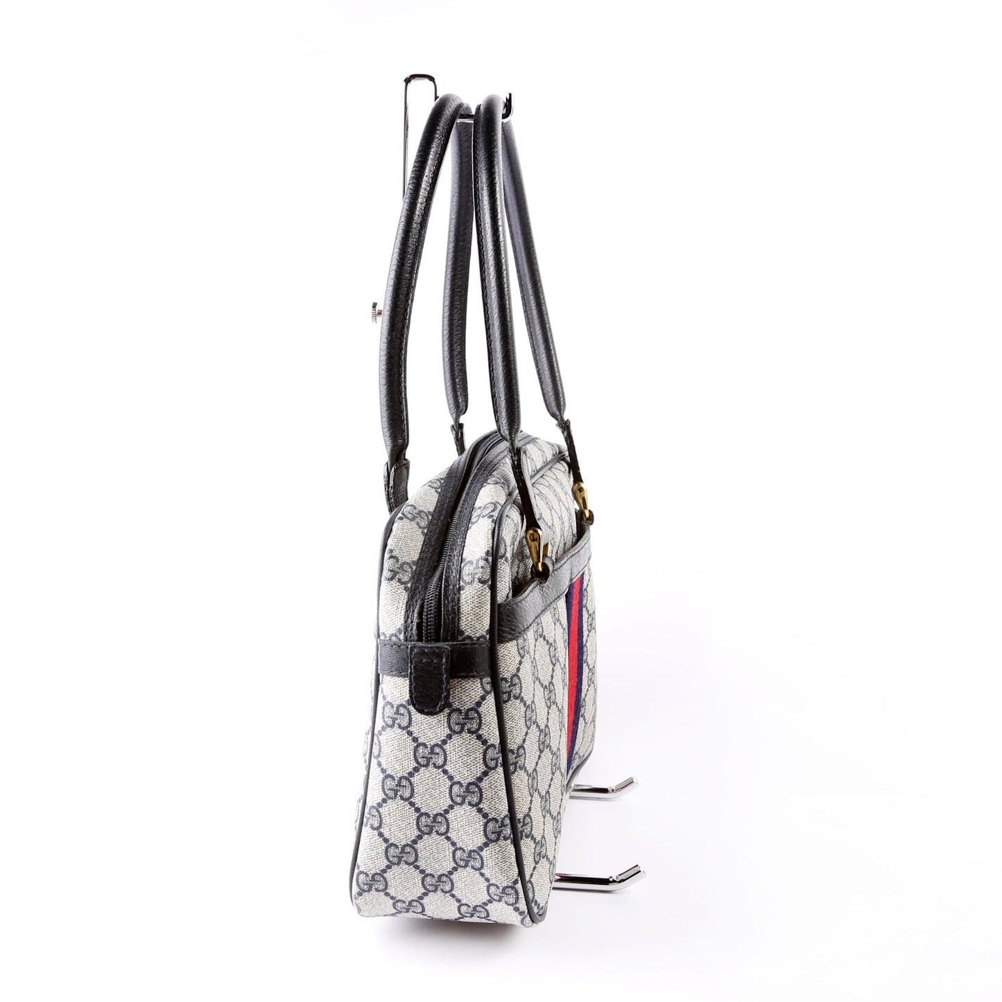 Gucci GG Supreme   Satchel Navy Bag