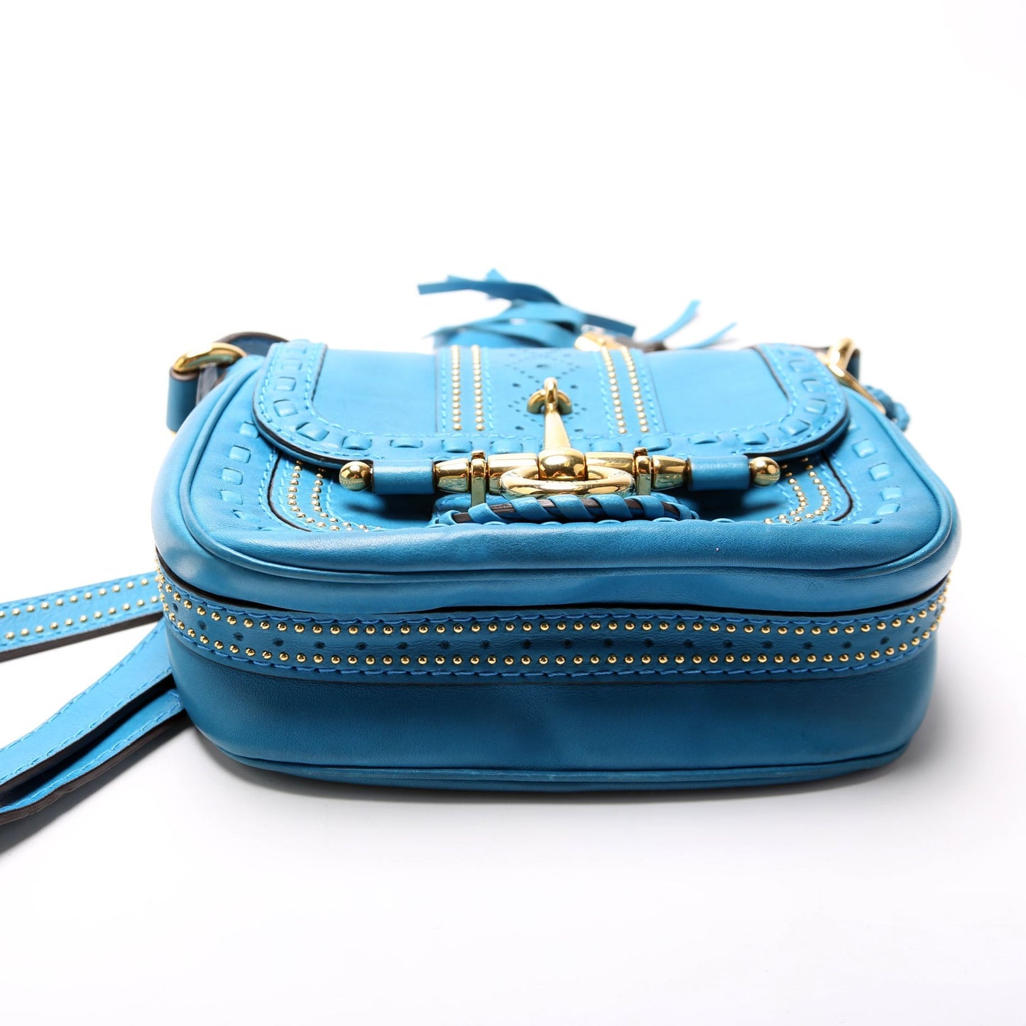 Gucci  Snaffle Bit Small Shoulder Blue