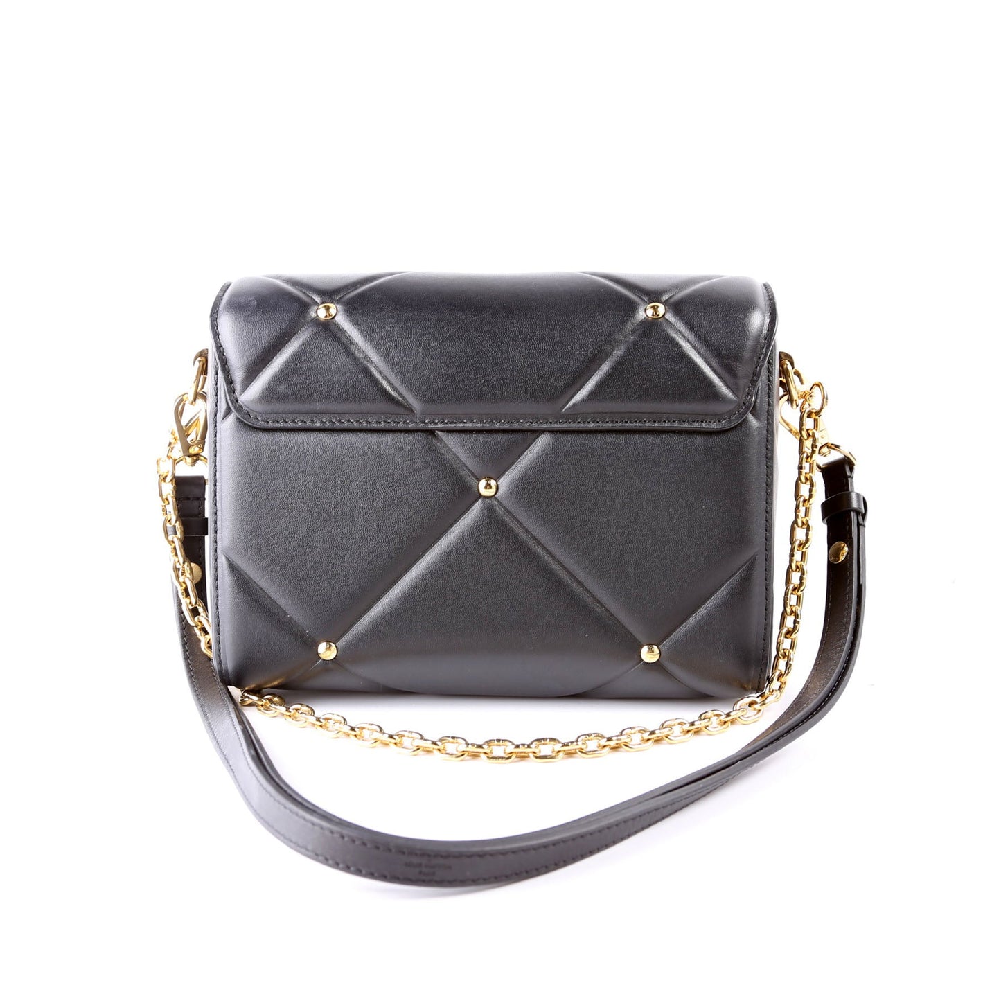 Louis Vuitton Twist MM Quilted Lambskin Black