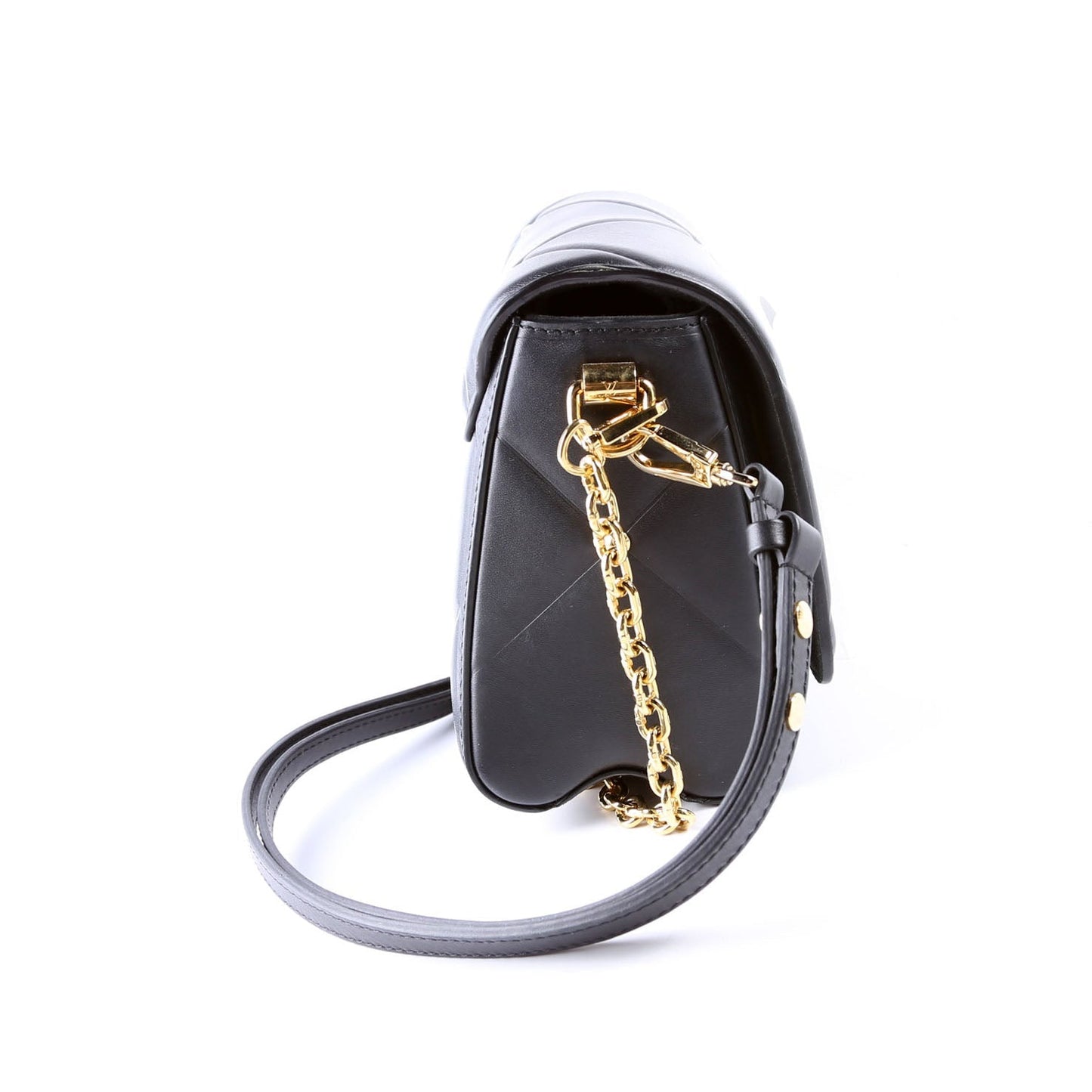 Louis Vuitton Twist MM Quilted Lambskin Black