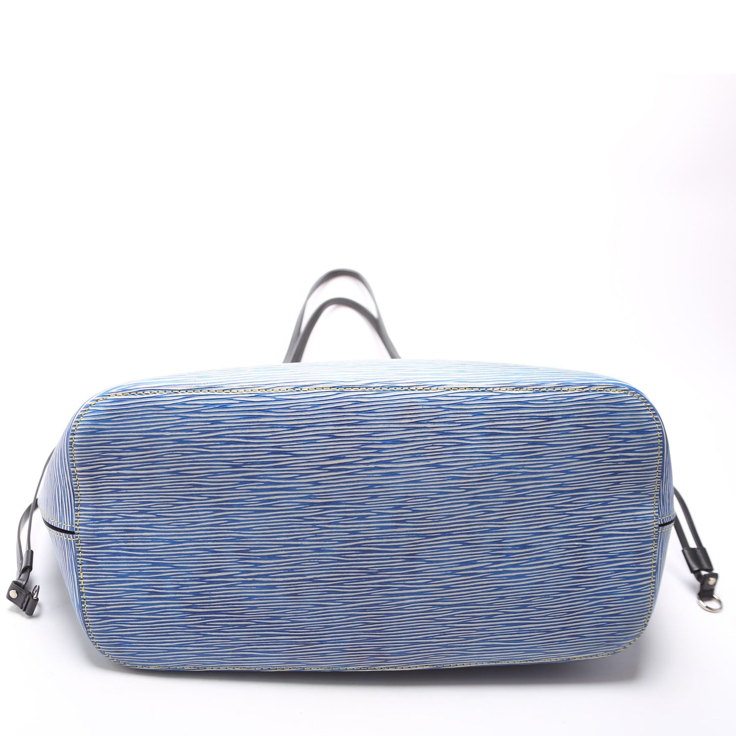 Louis Vuitton Neverfull W/Wallet MM Epi Blue