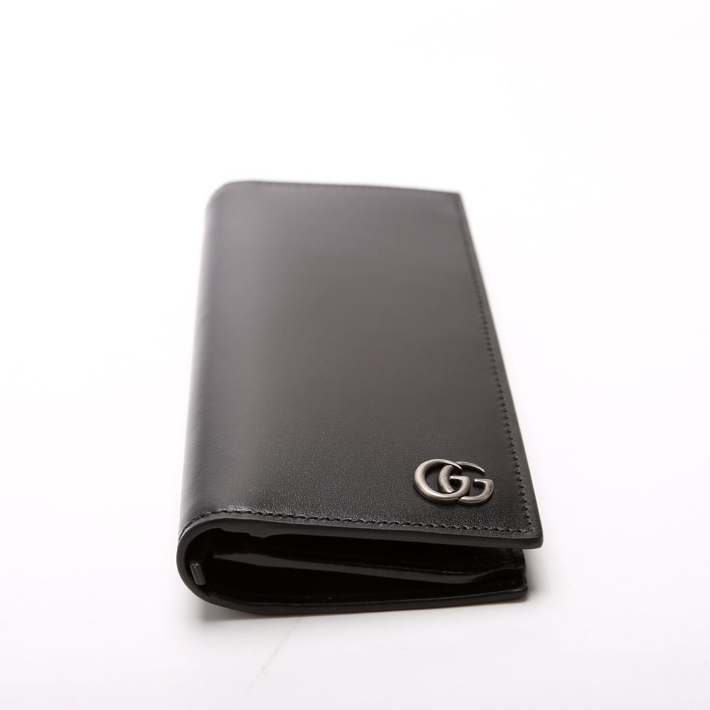 Gucci  Marmont Bi Fold Long Wallet Black