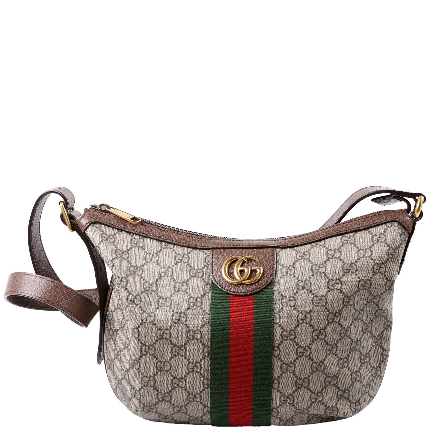 Gucci  Ophidia GG Supreme Small Shoulder Bag Brown