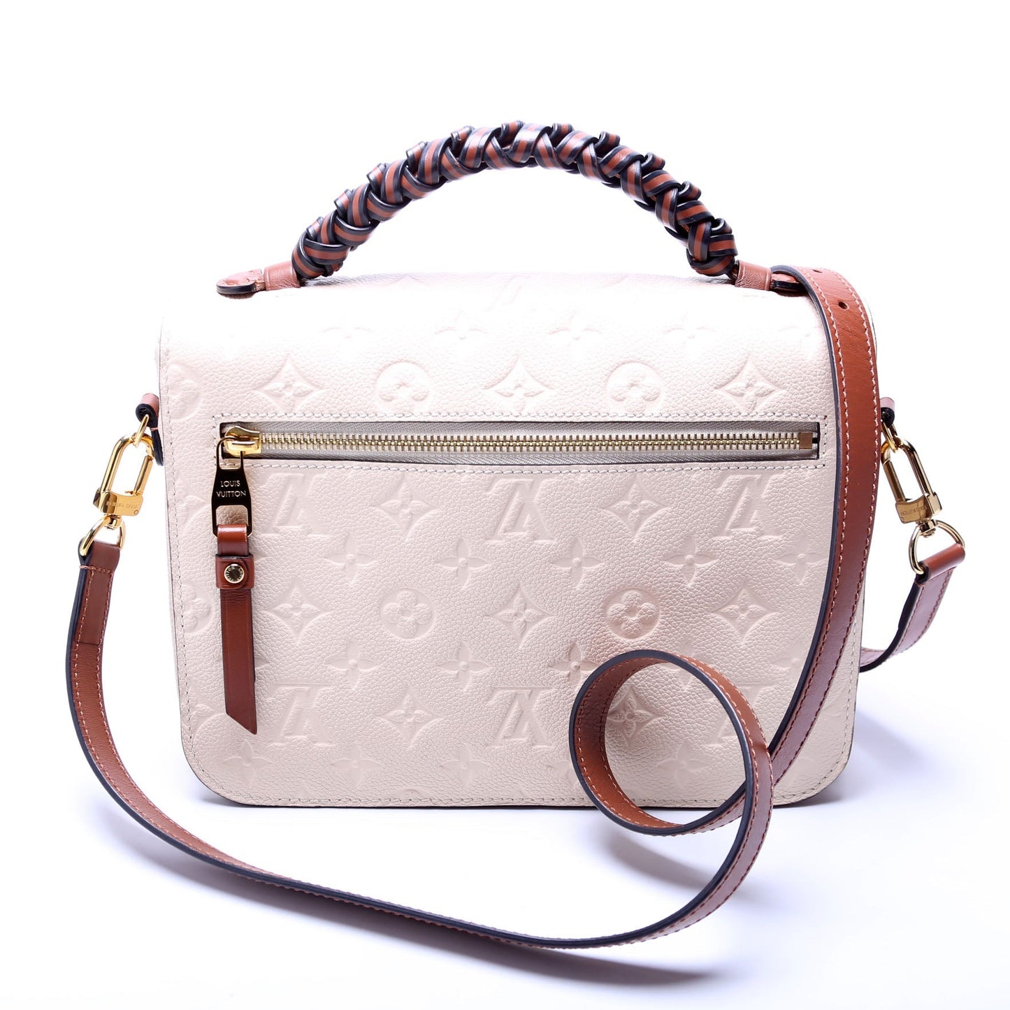 Louis Vuitton Pochette Metis Empreinte Braided Cream