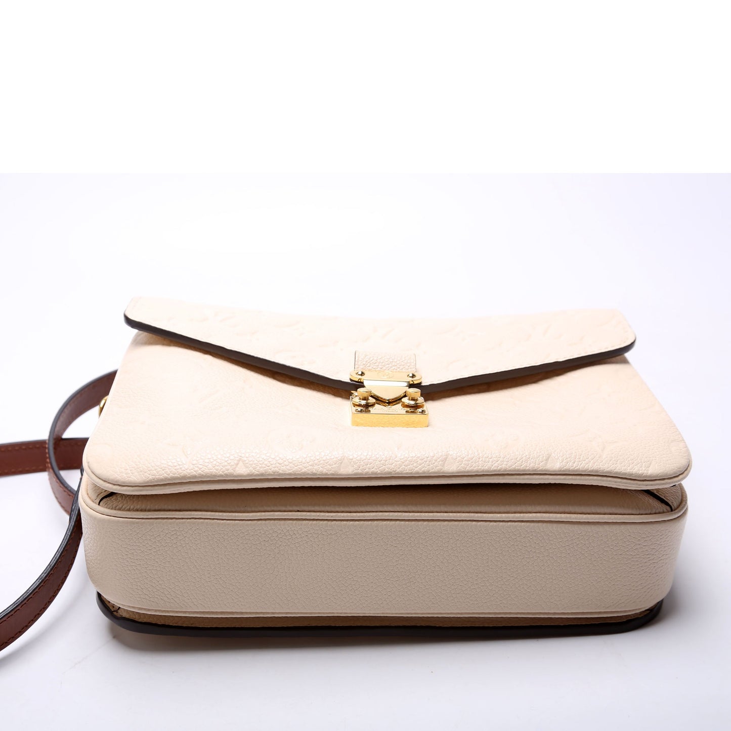 Louis Vuitton Pochette Metis Empreinte Braided Cream