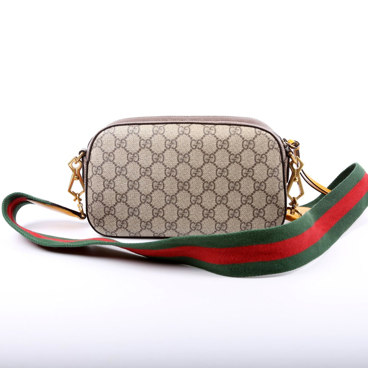 Gucci  GG Supreme Messenger Bag Brown