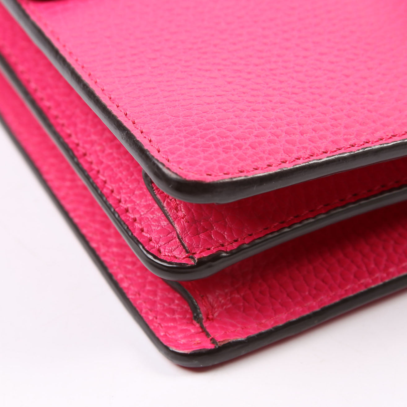 Gucci  Dionysus Leather Shoulder Small Pink