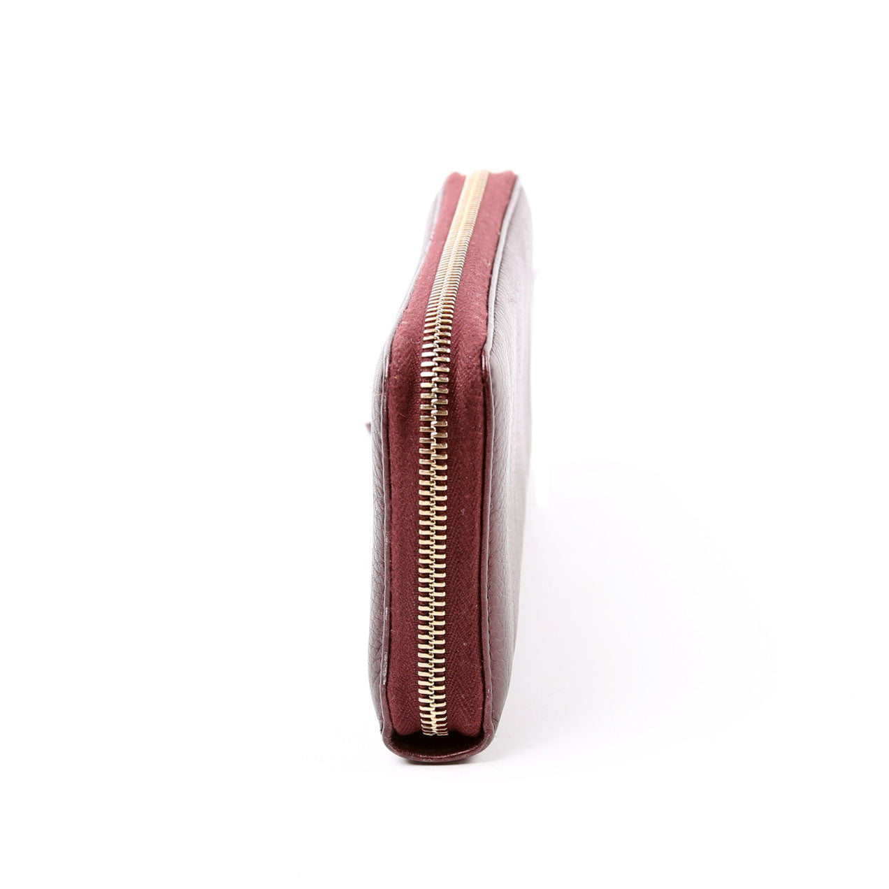 Gucci  Soho Zippy Wallet Maroon