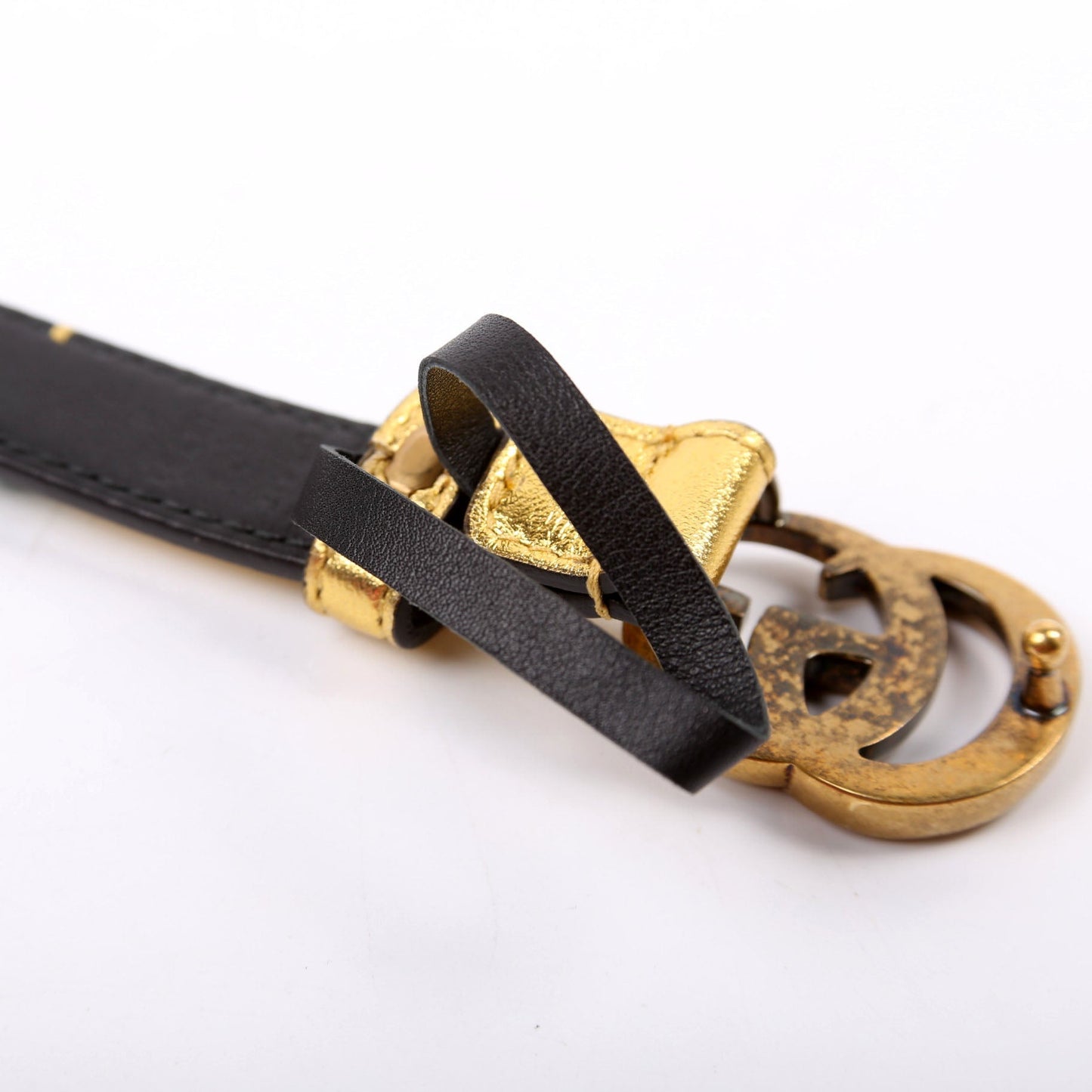 Gucci  Marmont Jeweled Belt Size / Gold