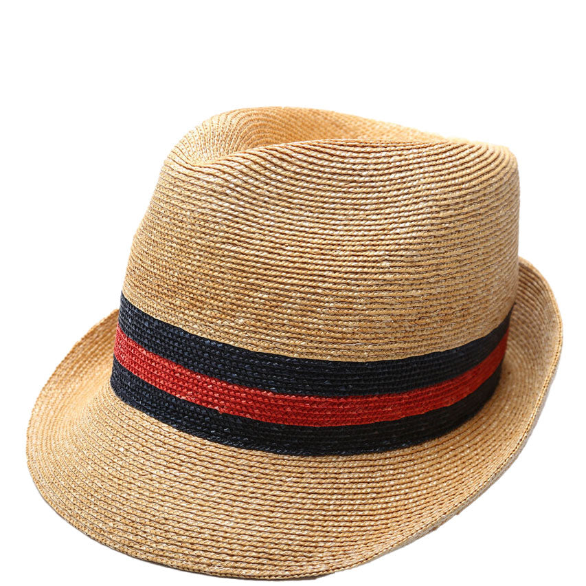 Gucci  Sylvie Web Straw Fedora Size Small CM