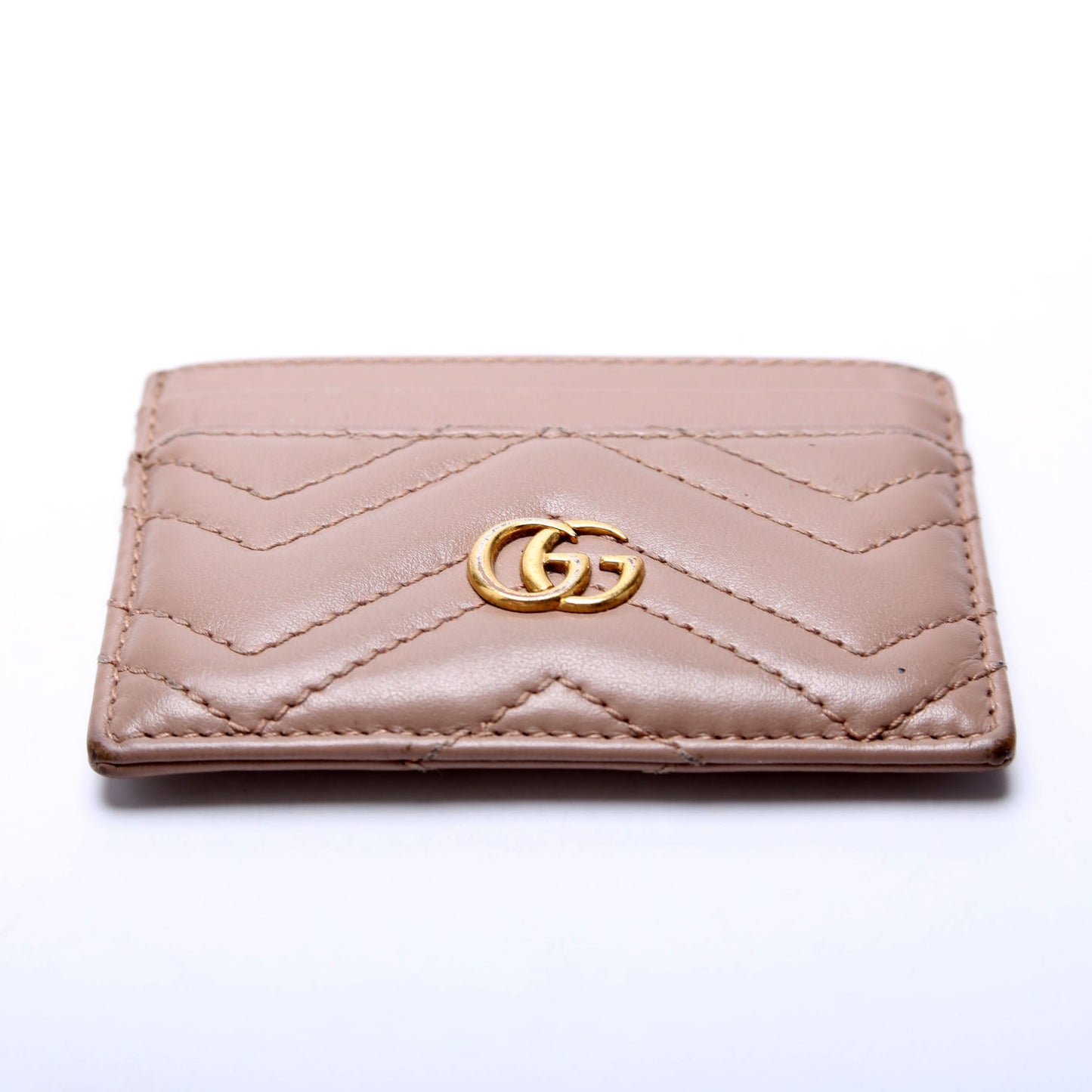Gucci  GG Marmont Card Holder Beige