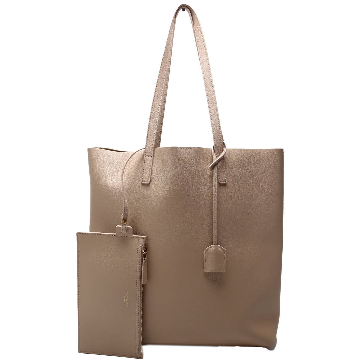 Saint Laurent Shopping Tote North/South 454203 Taupe Bag