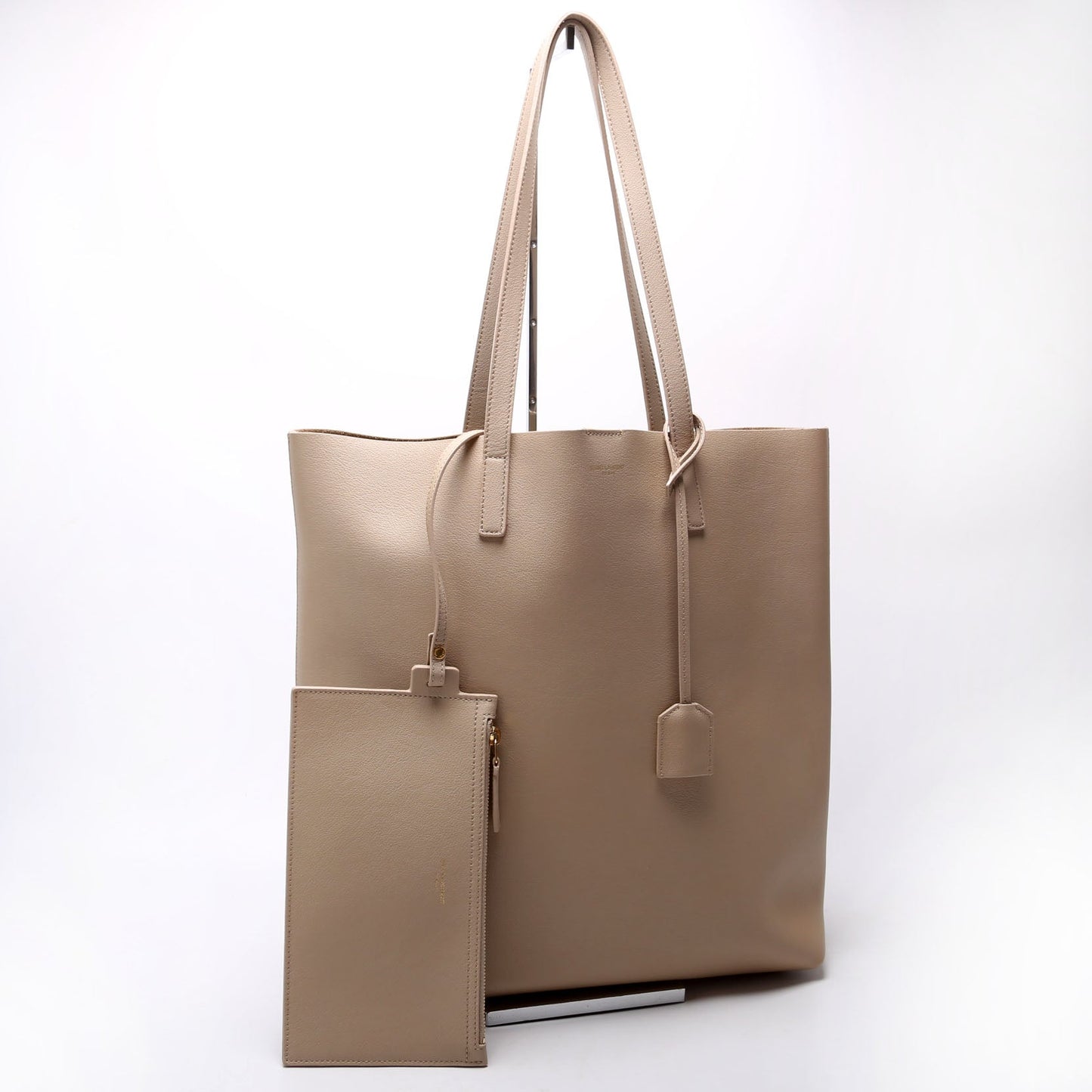 Saint Laurent Shopping Tote North/South 454203 Taupe Bag