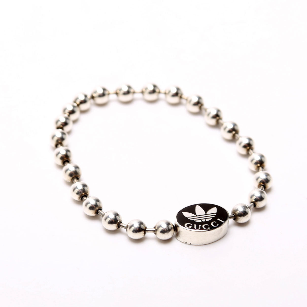 Gucci X Adidas Boule Ball Chain Bracelet Size