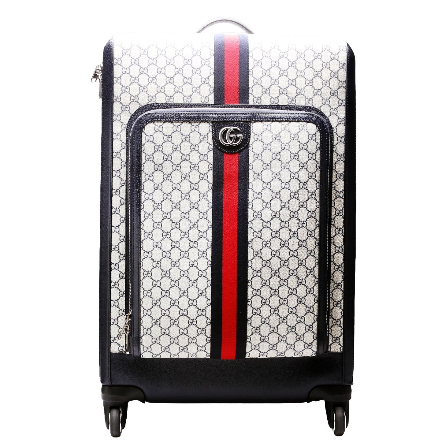 Gucci  GG Supreme Large Savoy Trolley Blue