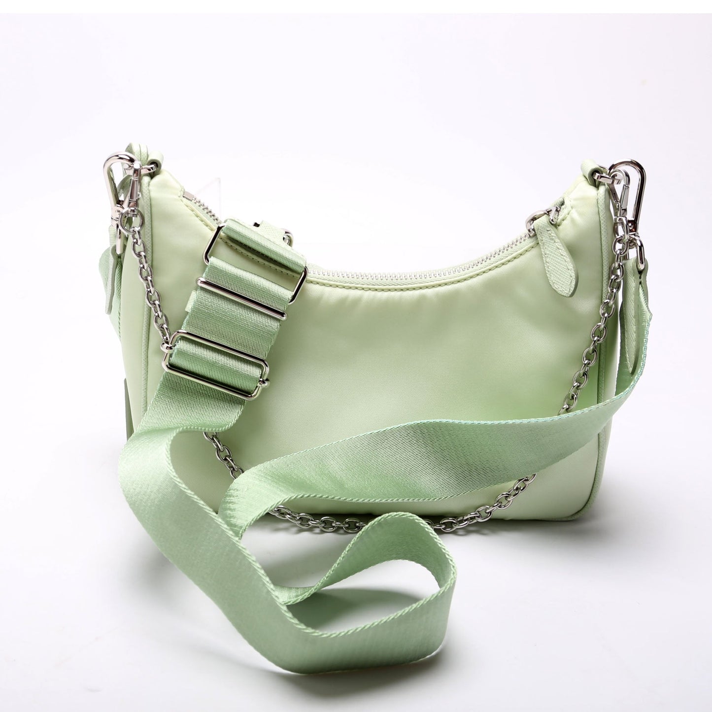 Prada Saffiano Re-Edition 2005 Green Bag