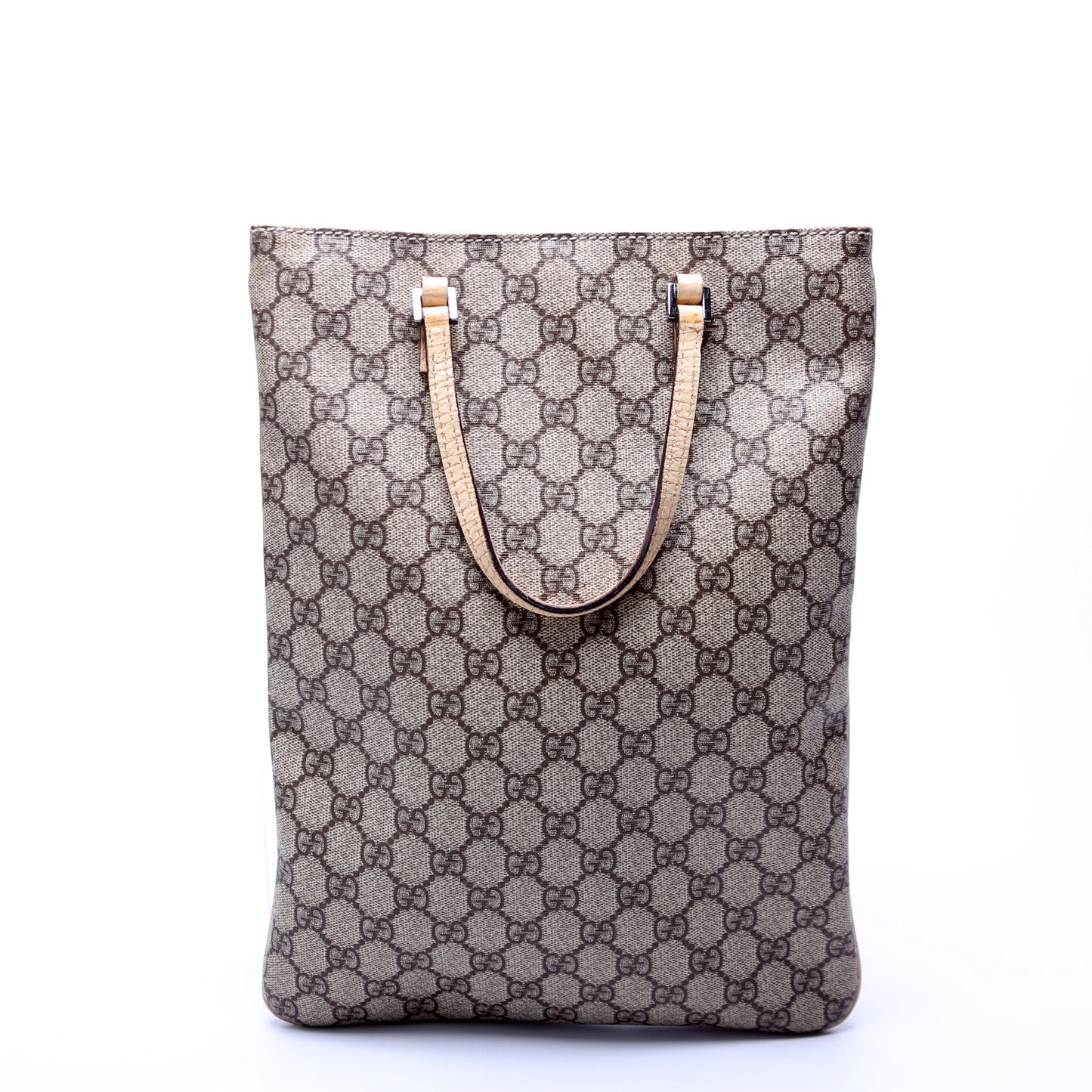 Gucci  GG Supreme Vertical Flat Tote