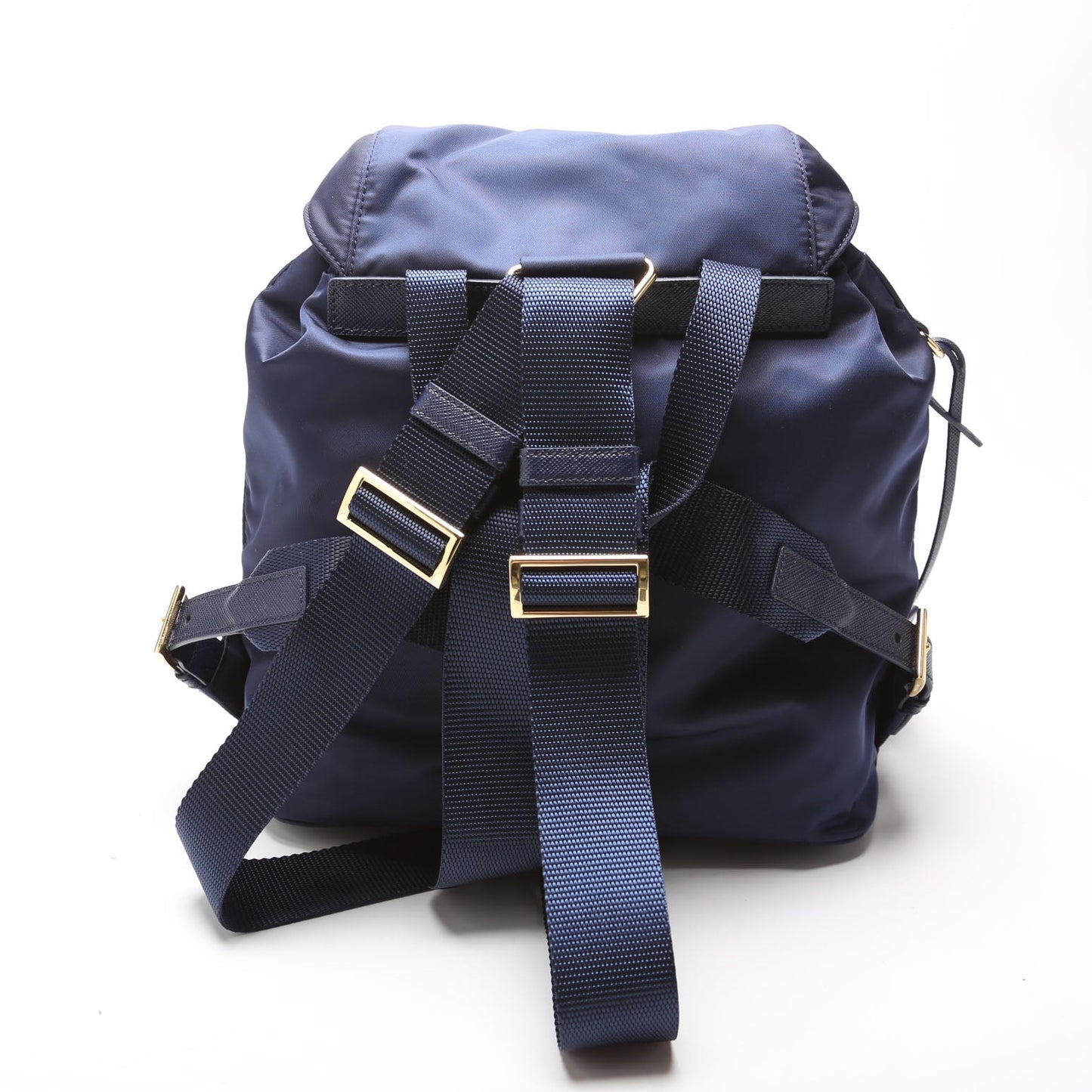 Prada 1BZ677 Re-Nylon Backpack Small Blue Bag
