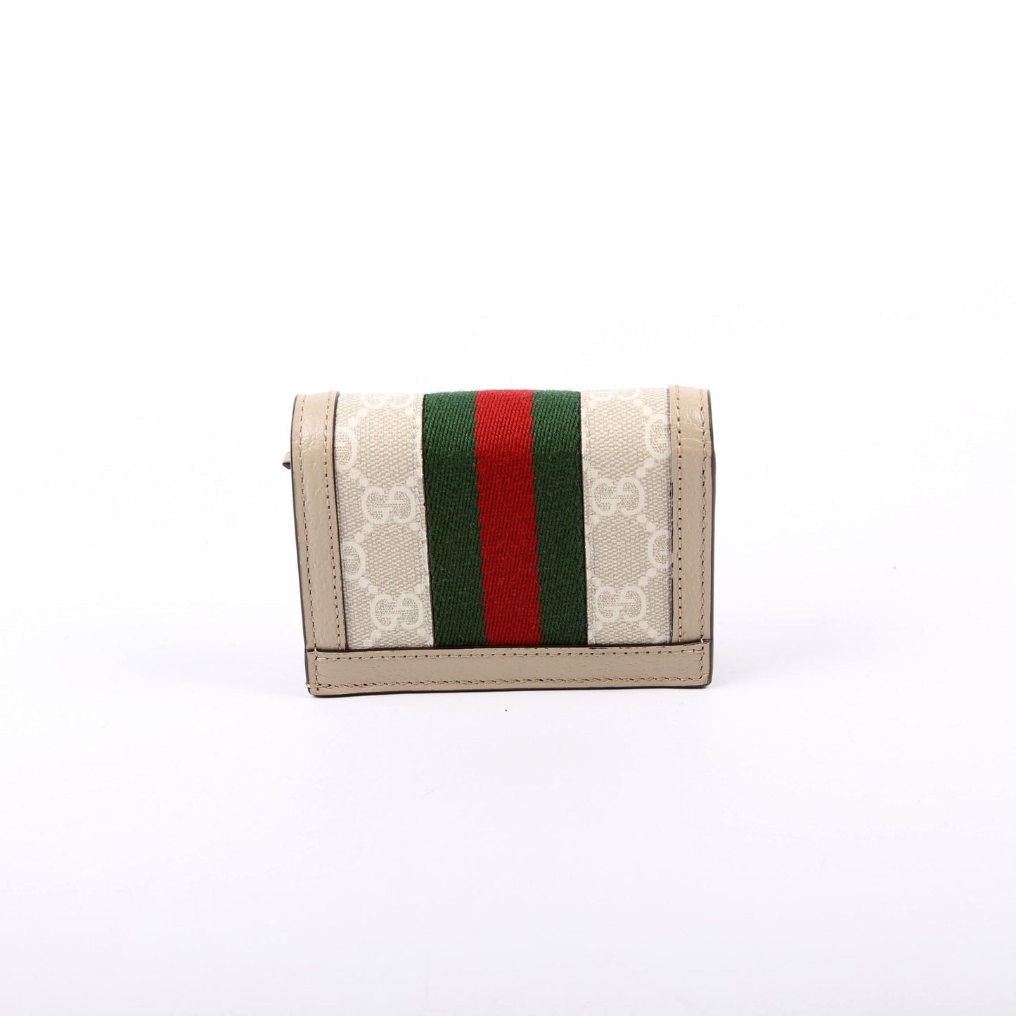 Gucci  Ophidia GG Card Case Wallet Beige