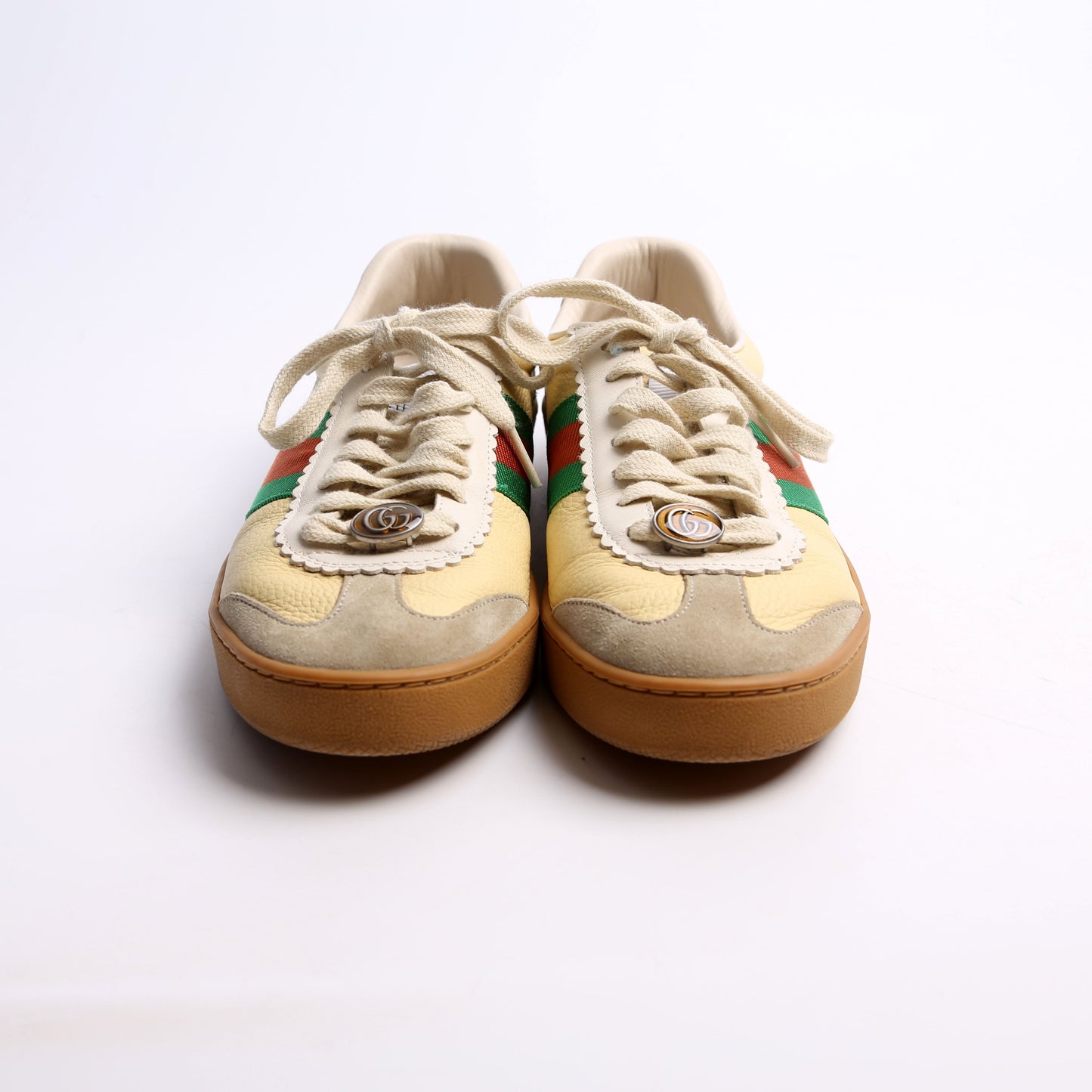 Gucci G Web Sneakers Size . Yellow