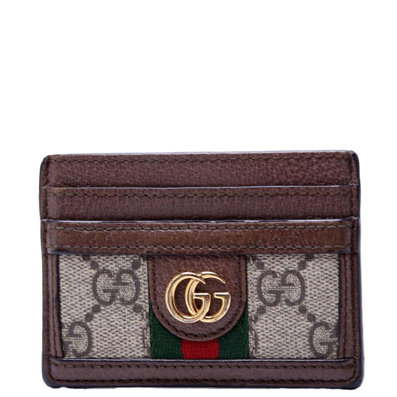 Gucci  Ophidia GG Card Case Brown