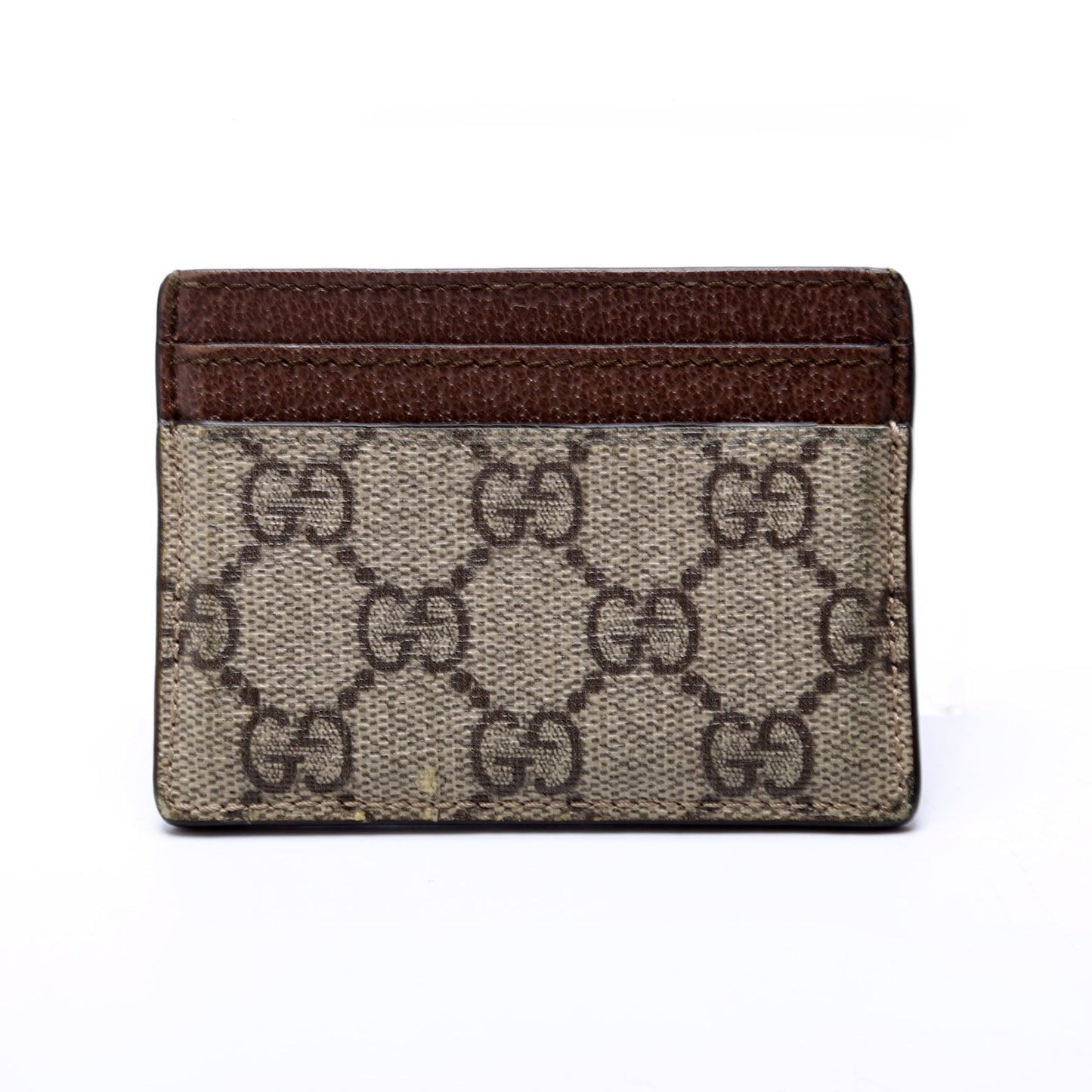 Gucci  Ophidia GG Card Case Brown
