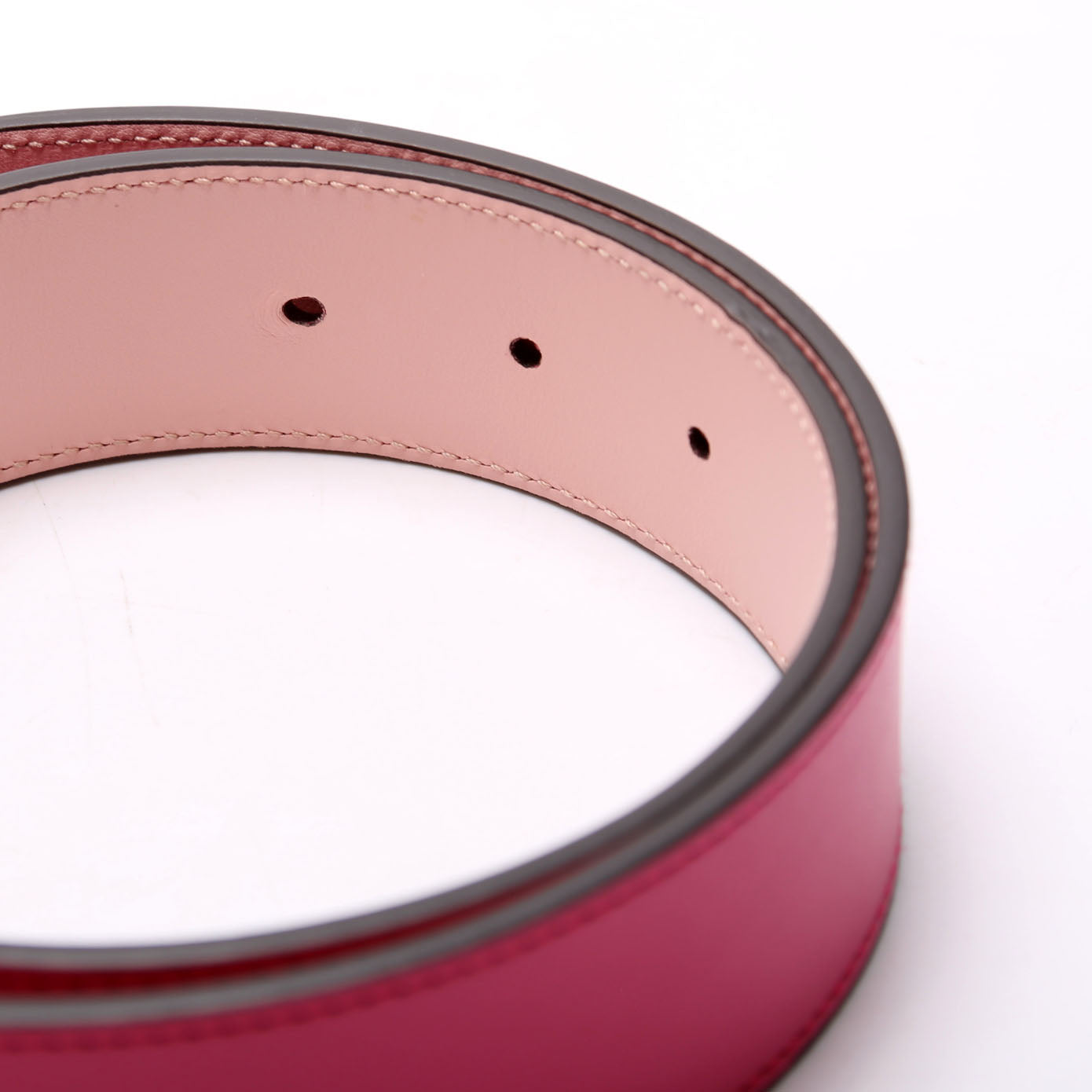 Gucci  GG Marmont Reversible Leather Belt Size / Pink