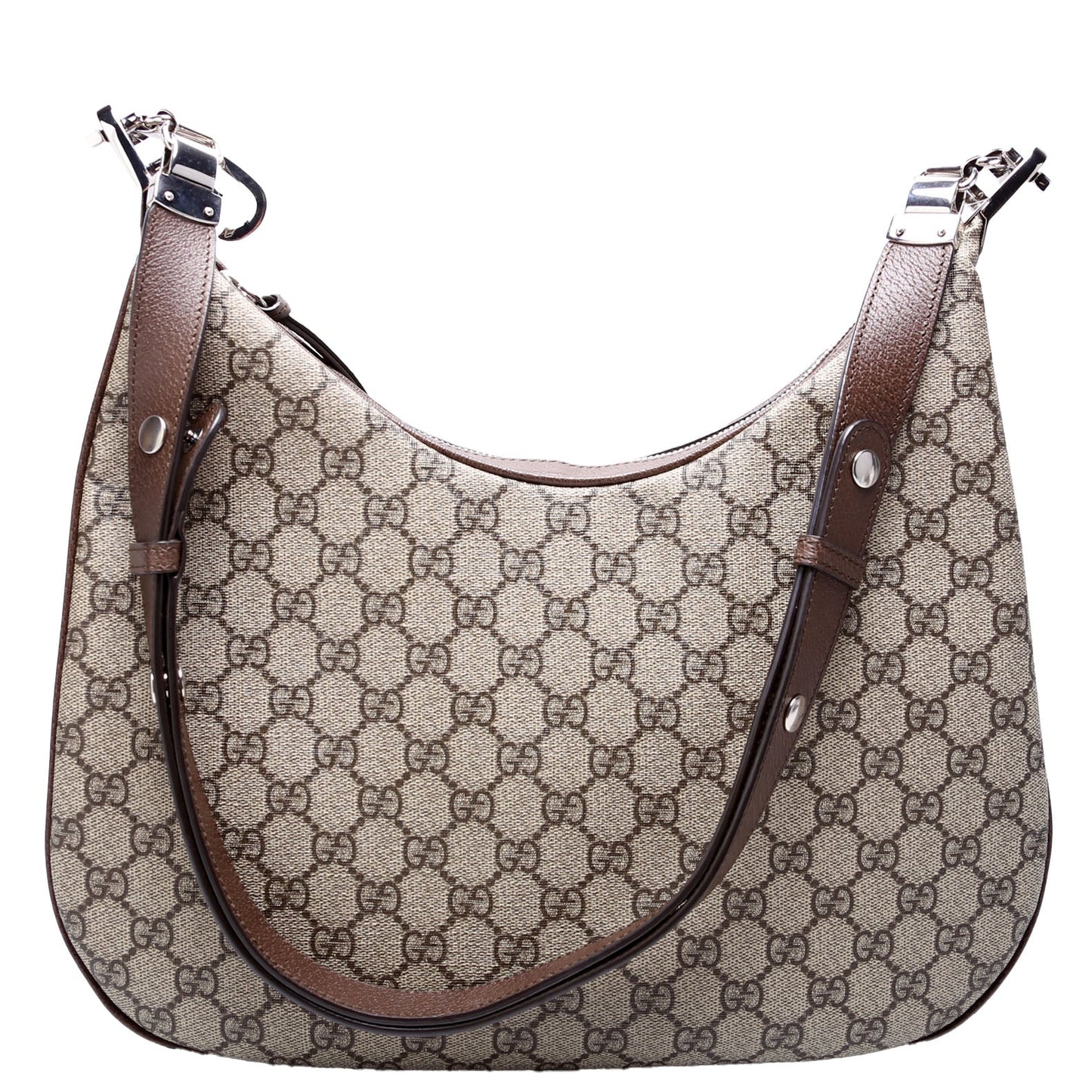 Gucci 702823 Attache GG Supreme Shoulder Medium Bag